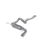 MBRP - MBRP Armor Series Single Exit Cat - Back Exhaust System | 2021–2025 Ford Bronco (2.3L / 2.7L EcoBoost)