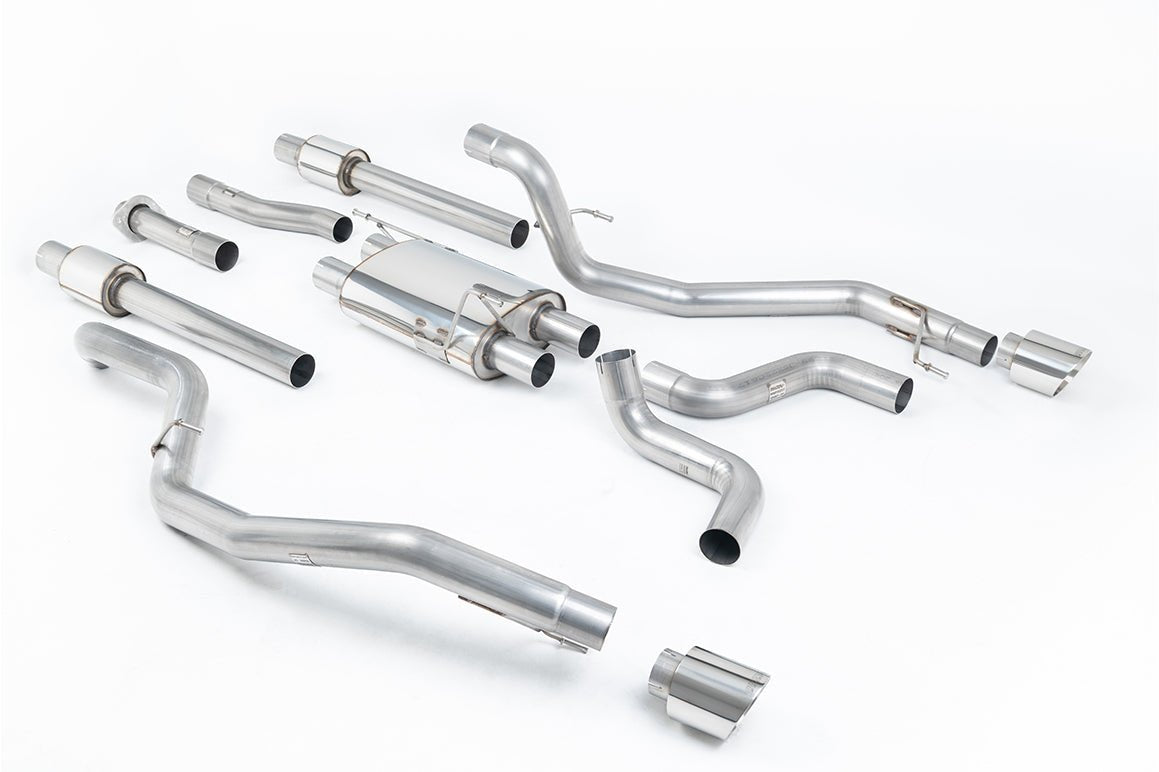 Milltek - MILLTEK 2018 - 23 F150 Raptor CAT - BACK WITH GT115MM TIP (Supercab) - Panda Motorworks