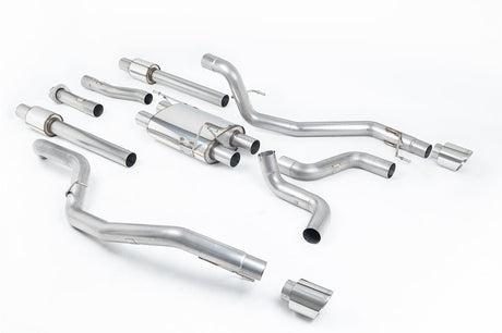 Milltek - MILLTEK 2018 - 23 F150 Raptor CAT - BACK WITH GT115MM TIP (Supercab) - Panda Motorworks