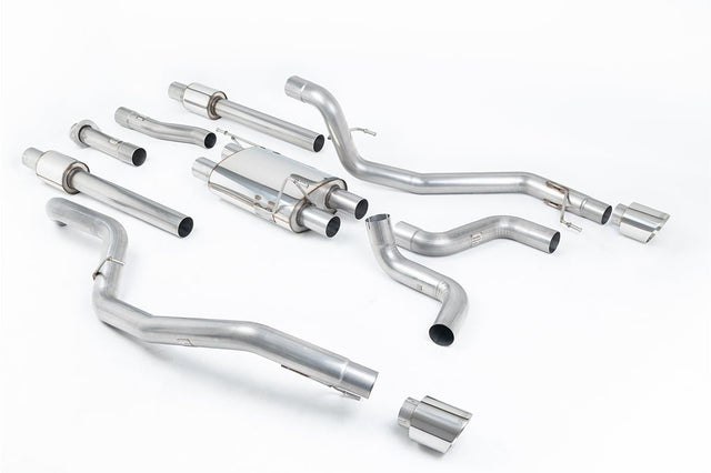 Milltek - MILLTEK 2018 - 23 F150 Raptor CAT - BACK WITH GT115MM TIP (Supercab) - Panda Motorworks