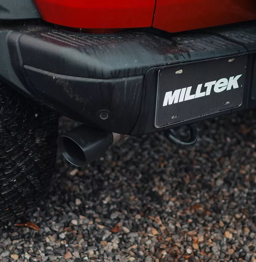 Milltek - MILLTEK 21+ BRONCO SIDE EXIT CAT - BACK WITH GT - 100MM TIP - Panda Motorworks