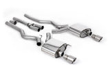 Milltek - Milltek DUAL OUTLET NON RESONATED CAT BACK (Mustang Ecoboost 15 - 23) - Panda Motorworks