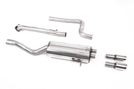 Milltek - MILLTEK NON RESONATED CAT - BACK EXHAUST SYSTEM (FIESTA ST 2014 - 2019) - Panda Motorworks
