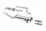 Milltek - MILLTEK RESONATED CAT - BACK EXHAUST SYSTEM (FIESTA ST 2014 - 2019)
