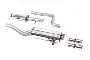 Milltek - MILLTEK RESONATED CAT - BACK EXHAUST SYSTEM (FIESTA ST 2014 - 2019)