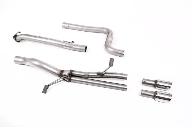 Milltek - MILLTEK STRAIGHT THROUGH CAT - BACK EXHAUST SYSTEM (FIESTA ST 2014 - 2019) - Panda Motorworks
