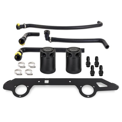 Mishimoto - Mishimoto 2023+ Ford Bronco 2.7L Baffled Oil Catch Can System - Panda Motorworks