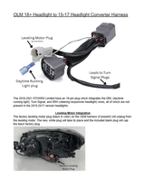 OLM - OLM 2018-2021 WRX / STI Headlight Conversion Harness for 2015-2017 Headlights