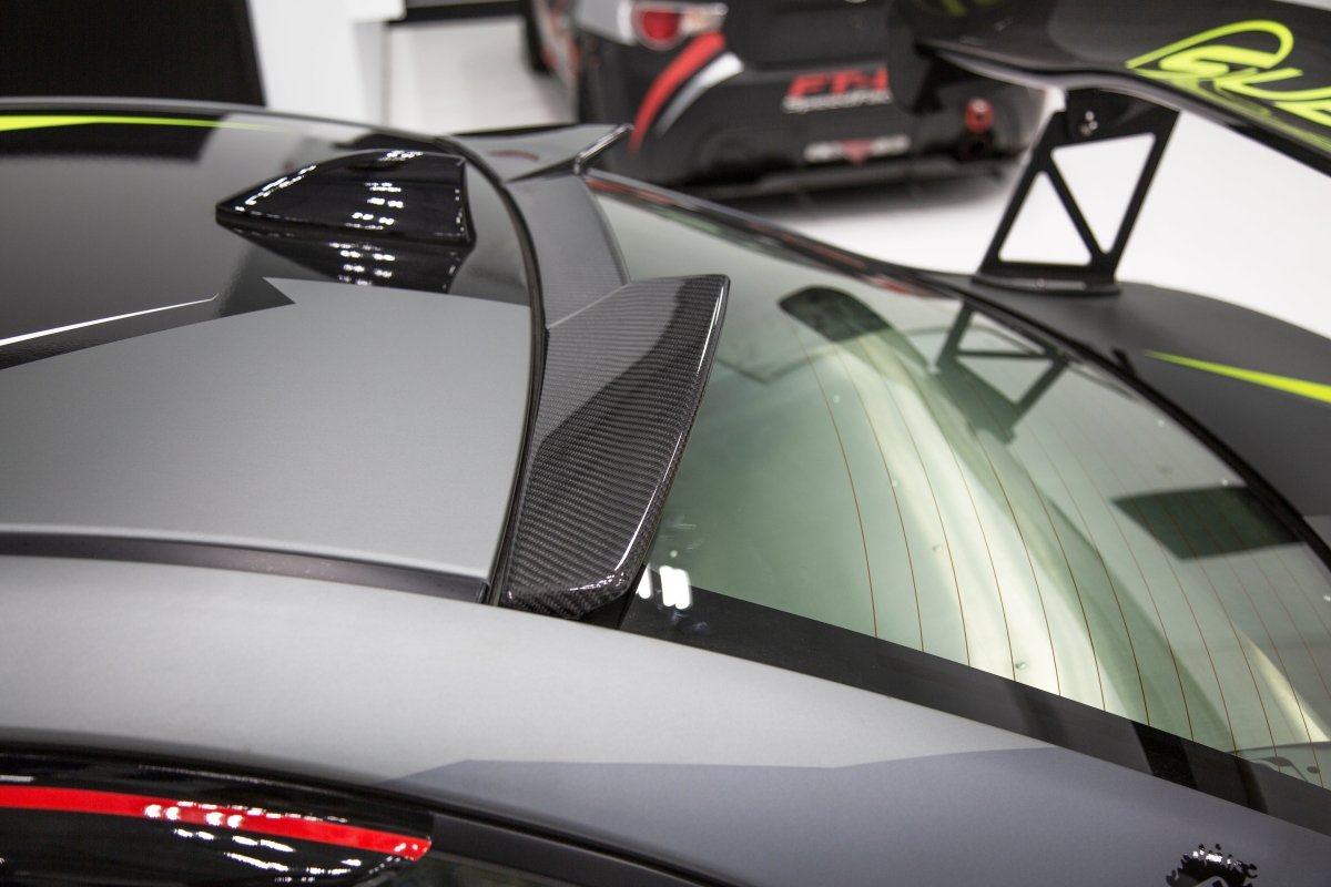 OLM - OLM ATAK Carbon Fiber Roof Spoiler - 2015-2021 Subaru WRX / STI