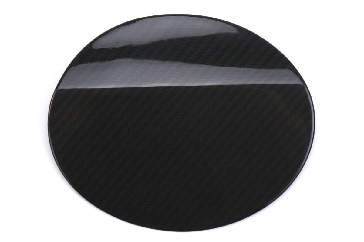 OLM - OLM Dry Carbon Fiber Fuel Door Cover - 2015-2021 WRX/STI