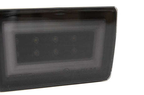 OLM - OLM F1 NB+R V2 (Smoke Lens, Gloss Black Base, White Bar) - 2015-2020 WRX / STI