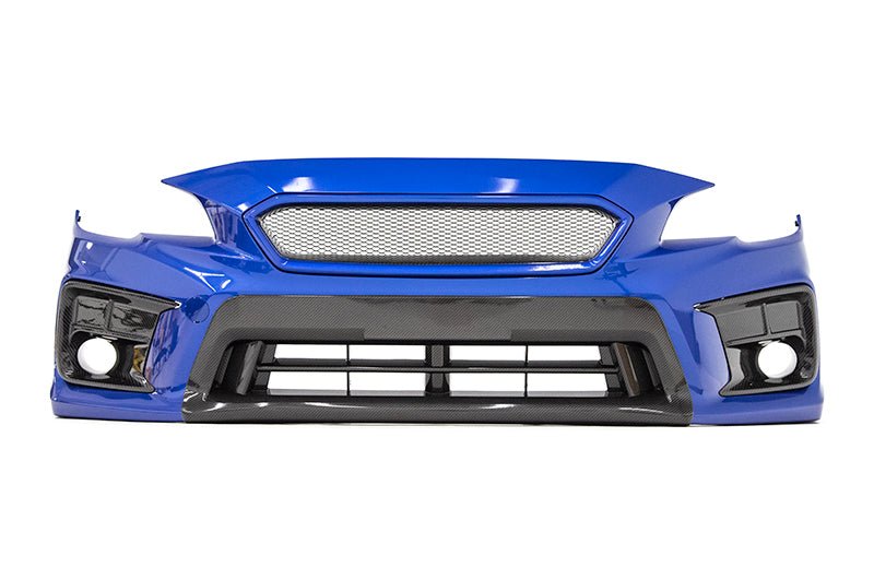 OLM - OLM LE Dry Carbon Fiber Lower Bumper Cover - 2018-2020 WRX / STI