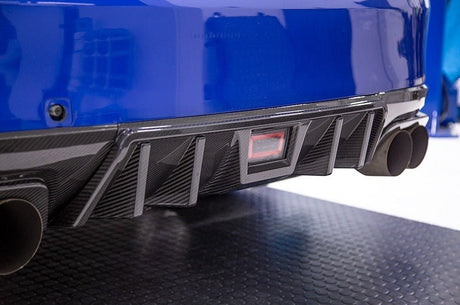 OLM - OLM LE Dry Carbon Fiber Rear Diffuser - 2015-2021 Subaru WRX / STI