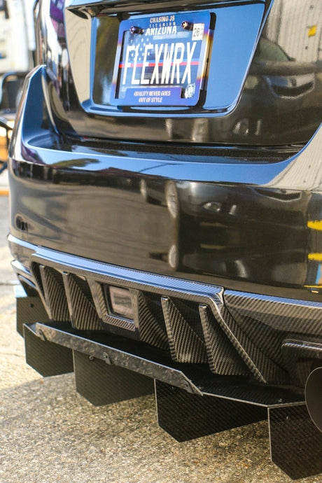 OLM - OLM LE Dry Carbon Fiber Rear Diffuser - 2015-2021 Subaru WRX / STI