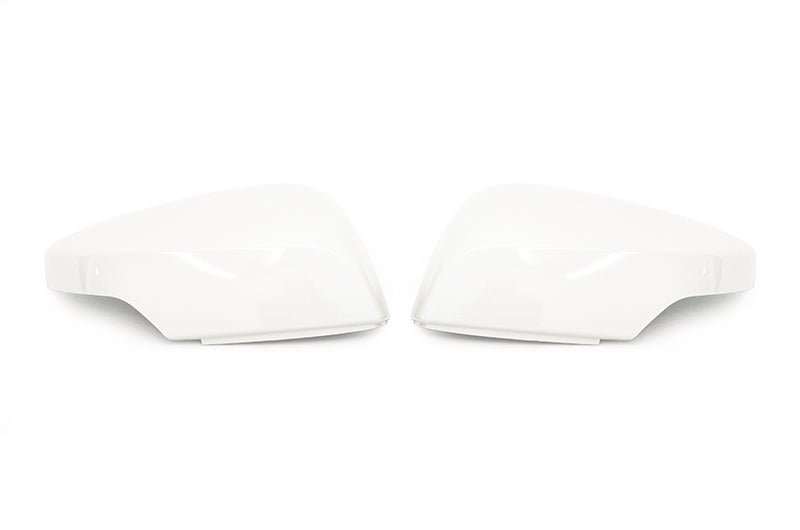 OLM - OLM OE Style Mirror Cover with Turn Signal Cutout - Crystal White - 2015-2021 Subaru WRX / STI / 2015-2017 Crosstrek