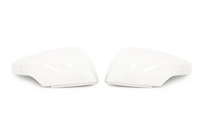 OLM - OLM OE Style Mirror Cover with Turn Signal Cutout - Crystal White - 2015-2021 Subaru WRX / STI / 2015-2017 Crosstrek