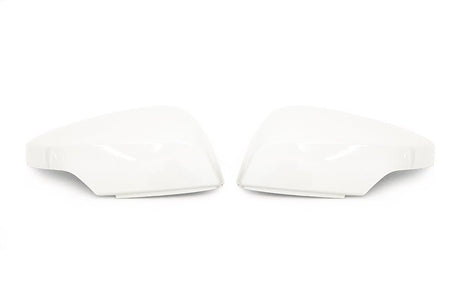 OLM - OLM OE Style Mirror Cover with Turn Signal Cutout - Crystal White - 2015-2021 Subaru WRX / STI / 2015-2017 Crosstrek