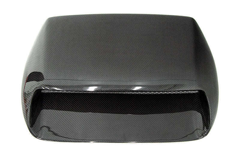 OLM - OLM Oversized Carbon Fiber Hood Scoop - 2015-2021 WRX / STI