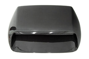 OLM - OLM Oversized Carbon Fiber Hood Scoop - 2015-2021 WRX / STI