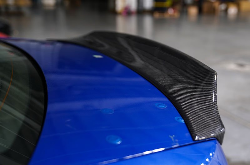 OLM - OLM RD2 Style Carbon Fiber Duckbill Spoiler - 2015-2021 WRX/STI