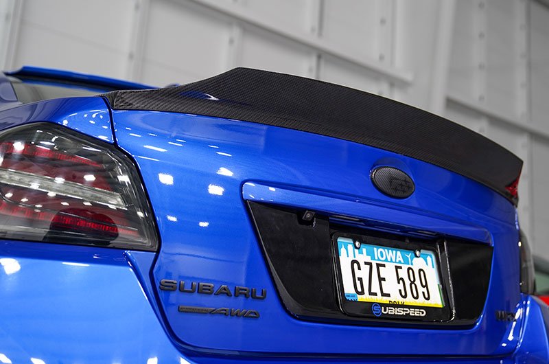 OLM - OLM RD2 Style Carbon Fiber Duckbill Spoiler - 2015-2021 WRX/STI
