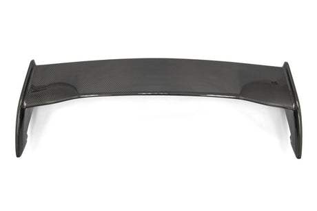OLM - OLM Silverline Carbon Fiber OEM S Style Spoiler with Black Bases - 2015+ WRX / 2015+ STI