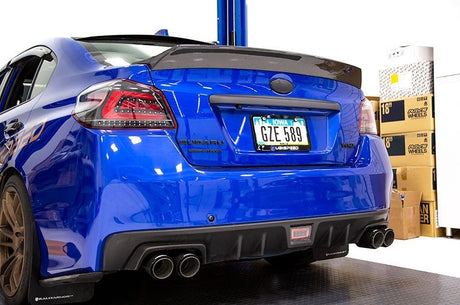 OLM - OLM Single Point Duckbill Trunk Spoiler (Carbon Fiber) - 2015-2021 WRX / STI