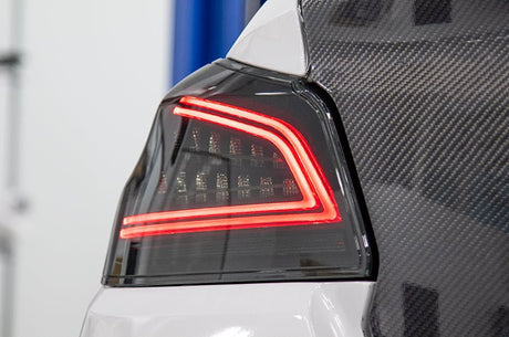 OLM - OLM Spec CR Tail Lights (Smoked Lens, Black Base) - 2015-2021 Subaru WRX & STI