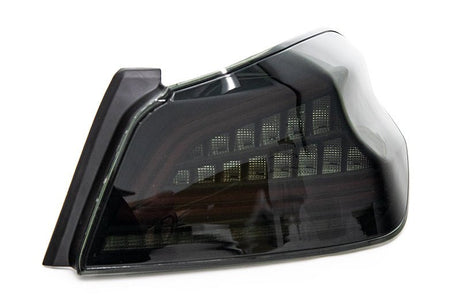 OLM - OLM Spec CR Tail Lights (Smoked Lens, Black Base) - 2015-2021 Subaru WRX & STI