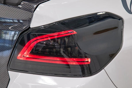 OLM - OLM Spec CR Tail Lights (Smoked Lens, Black Base) - 2015-2021 Subaru WRX & STI