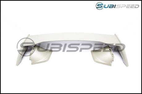 OLM - OLM STI Style Paint Matched Spoiler - 2015+ WRX / 2015+ STI-Crystal White Pearl (K1X)
