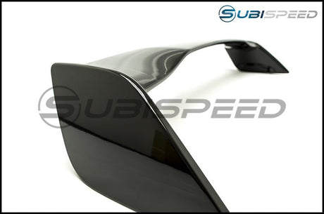 OLM - OLM STI Style Paint Matched Spoiler - Crystal Black Silica / Raven - 2015-2021 Subaru WRX / STI