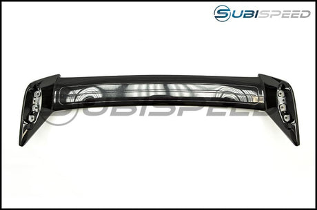 OLM - OLM STI Style Paint Matched Spoiler - Dark Gray Metallic Asphalt - 2015-2021 Subaru WRX / STI