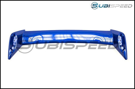 OLM - OLM STI Style Paint Matched Spoiler - WR Blue Pearl - 2015-2021 Subaru WRX / STI