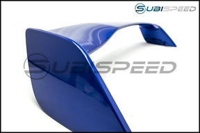 OLM - OLM STI Style Paint Matched Spoiler - WR Blue Pearl - 2015-2021 Subaru WRX / STI