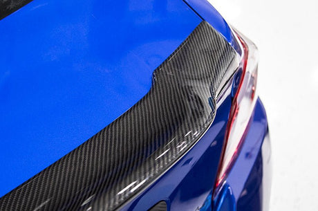 OLM - OLM V Style Carbon Fiber Trunk Spoiler - 2015+ WRX / STI