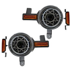 ORACLE Lighting - Oracle 2021+ Ford Bronco Oculus Bi - LED Projector Headlights w/ Heated Lenses
