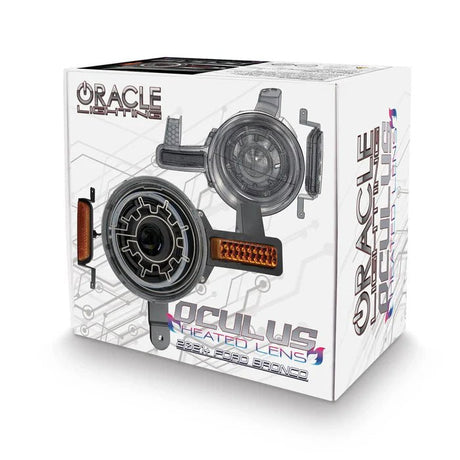 ORACLE Lighting - Oracle 2021+ Ford Bronco Oculus Bi - LED Projector Headlights w/ Heated Lenses