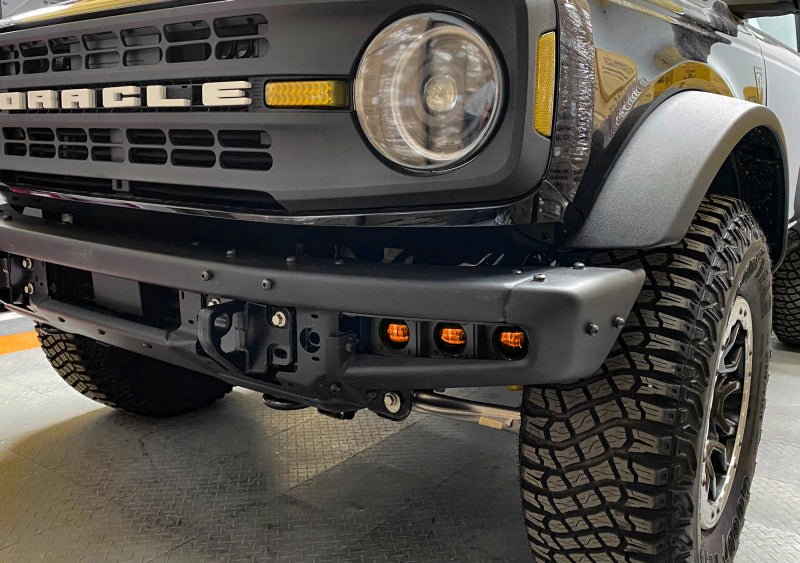 Oracle High 21-22 Ford Bronco Triple LED Fog Light kit for Steel
