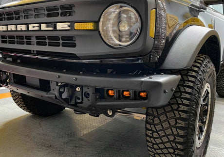ORACLE Lighting - Oracle High 21 - 22 Ford Bronco Triple LED Fog Light kit for Steel Bumper - Panda Motorworks