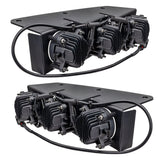ORACLE Lighting - ORACLE Lighting 21 - 22 Ford Bronco Triple LED Fog Light Kit for Steel Bumper - White - Panda Motorworks