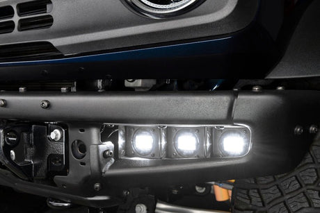 ORACLE Lighting - ORACLE Lighting 21 - 22 Ford Bronco Triple LED Fog Light Kit for Steel Bumper - White - Panda Motorworks