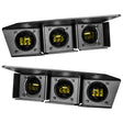 ORACLE Lighting - ORACLE Lighting 21 - 22 Ford Bronco Triple LED Fog Light Kit for Steel Bumper - Yellow - Panda Motorworks