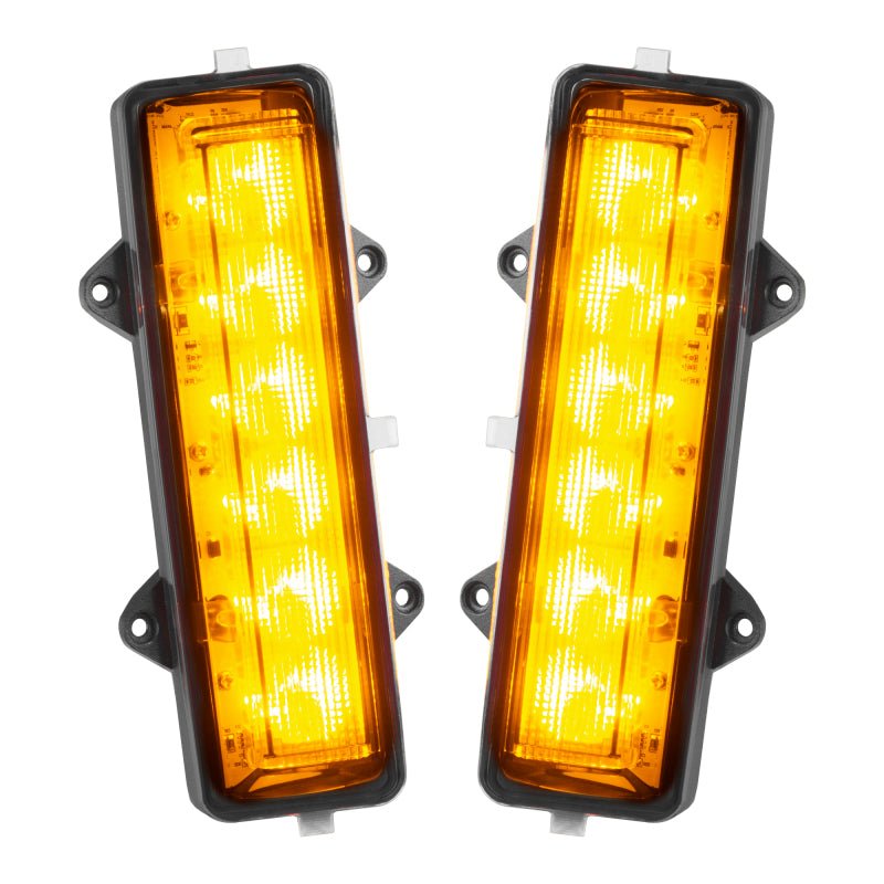 ORACLE Lighting - ORACLE LIGHTING DUAL FUNCTION AMBER/WHITE REVERSE LED MODULES FOR FORD BRONCO FLUSH TAIL LIGHTS - Panda Motorworks