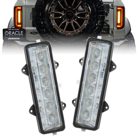 ORACLE Lighting - ORACLE LIGHTING DUAL FUNCTION AMBER/WHITE REVERSE LED MODULES FOR FORD BRONCO FLUSH TAIL LIGHTS - Panda Motorworks