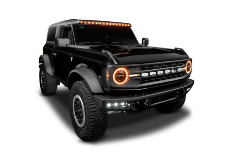 ORACLE Lighting - ORACLE LIGHTING INTEGRATED WINDSHIELD ROOF LED LIGHT BAR SYSTEM FOR 2021+ FORD BRONCO - Panda Motorworks