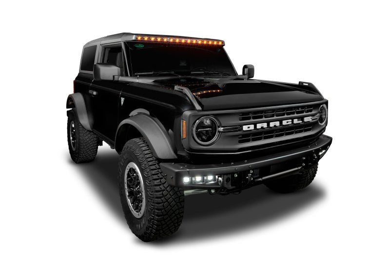 ORACLE Lighting - ORACLE LIGHTING INTEGRATED WINDSHIELD ROOF LED LIGHT BAR SYSTEM FOR 2021+ FORD BRONCO - Panda Motorworks