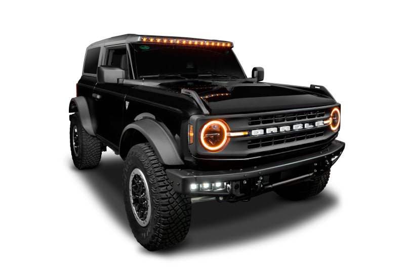 ORACLE Lighting - ORACLE LIGHTING INTEGRATED WINDSHIELD ROOF LED LIGHT BAR SYSTEM FOR 2021+ FORD BRONCO - Panda Motorworks