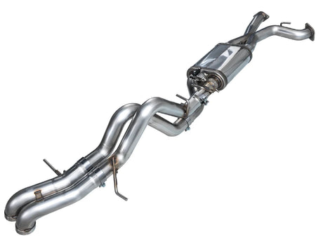 Panda Motorworks - AWE Tuning 22 - 24 Ford Bronco Raptor 4WD Dual BashGuards Cat - Back SwitchPath Exhaust (No Tips)