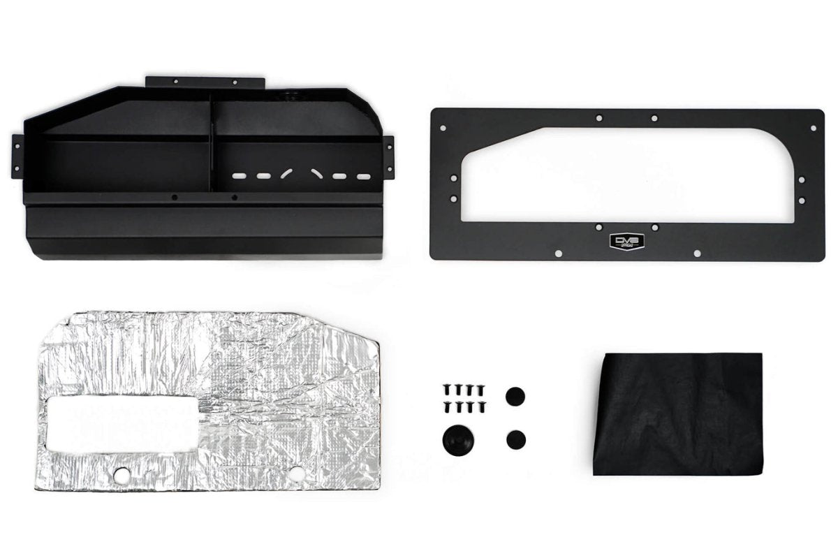 Panda Motorworks - DV8 Offroad 21 - 23 Ford Bronco (Exc. Bronco Raptor) Air Compressor Mount & Storage Box - Panda Motorworks